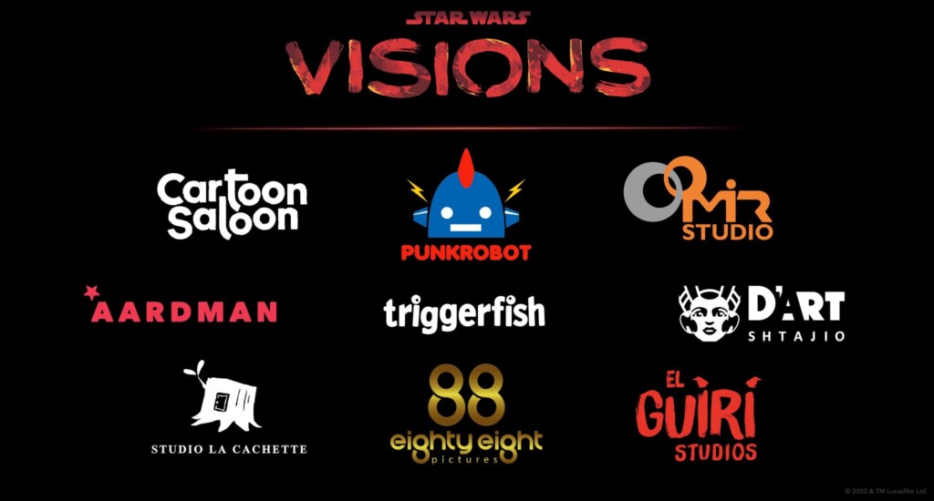 visions 2 studio logos