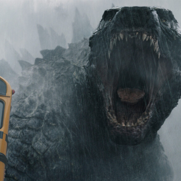 Godzilla angriper